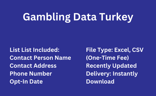 Gambling Data Turkey