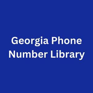 Georgia Phone Number Library