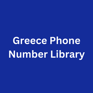 Greece Phone Number Library