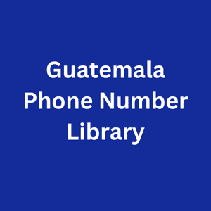 Guatemala Phone Number Library