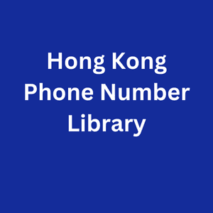 Hong Kong Phone Number Library