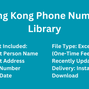 Hong Kong phone number library