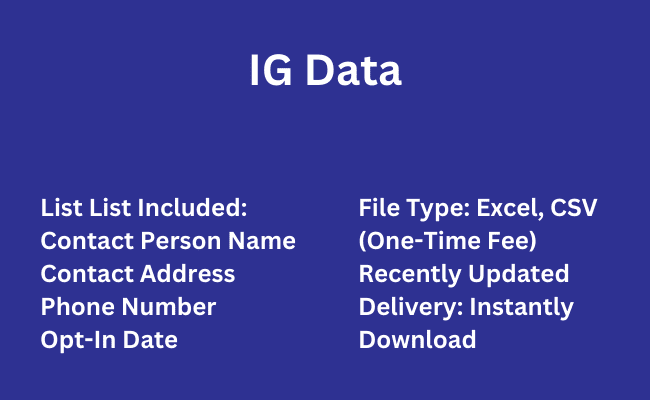 IG Data