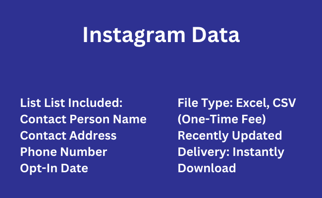 Instagram Data