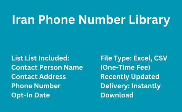 Iran phone number library