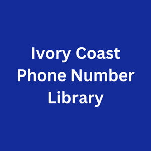 Ivory Coast Phone Number Library