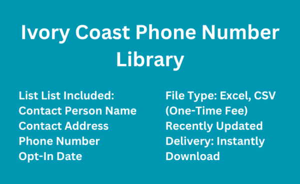 Ivory Coast phone number library