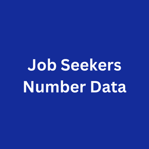 Job Seekers Number Data