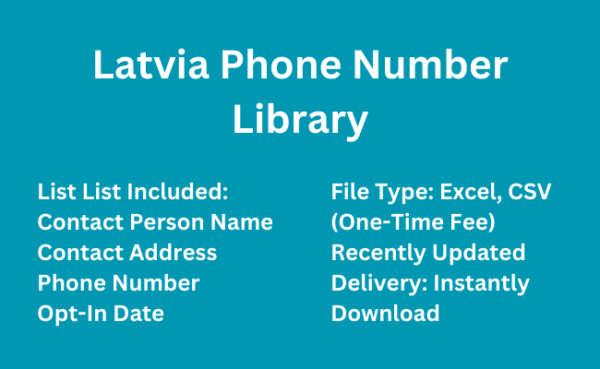 Latvia phone number library