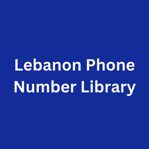 Lebanon Phone Number Library