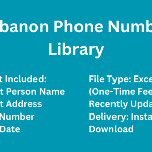 Lebanon phone number library