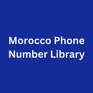 Morocco Phone Number Library