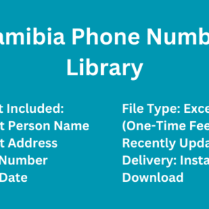 Namibia phone number library