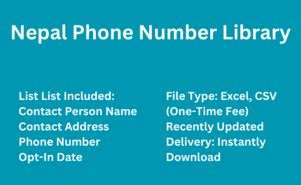 Nepal phone number library