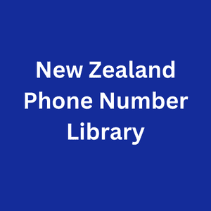 New Zealand Phone Number Library