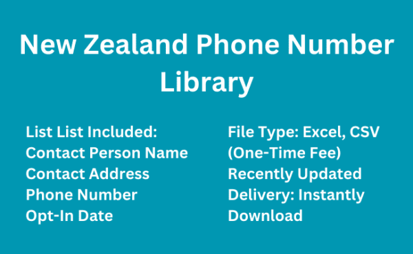 New Zealand phone number library