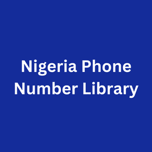 Nigeria Phone Number Library