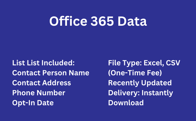 Office 365 Data