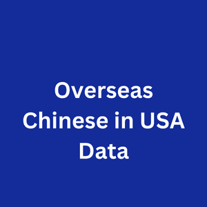 Overseas Chinese in USA Data