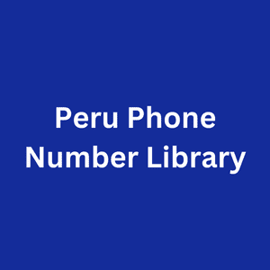 Peru Phone Number Library