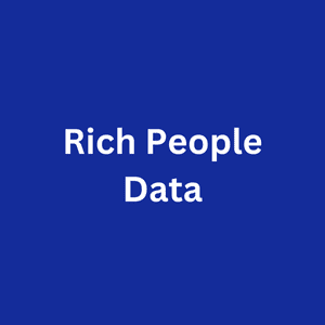 Rich People Data