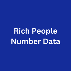 Rich People Number Data