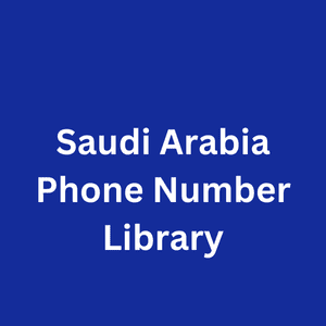 Saudi Arabia Phone Number Library