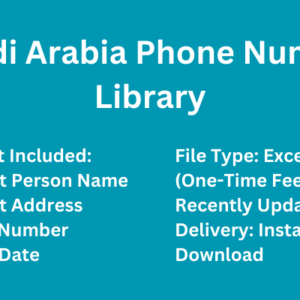 Saudi Arabia phone number library