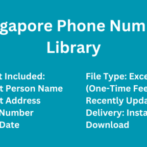 Singapore phone number library