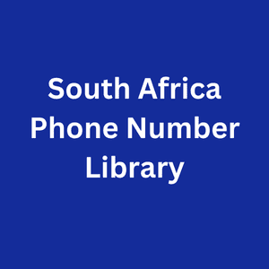 South Africa Phone Number Library