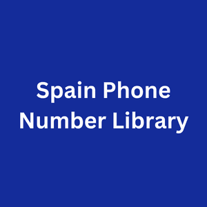 Spain Phone Number Library