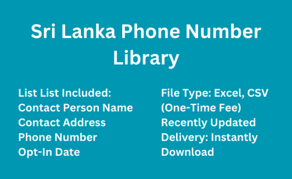 Sri Lanka phone number library