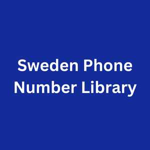 Sweden Phone Number Library