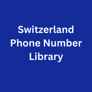 Switzerland Phone Number Library