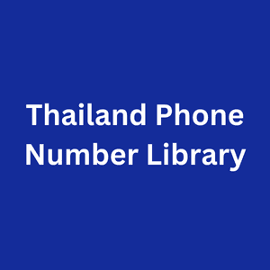 Thailand Phone Number Library