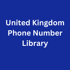 United Kingdom Phone Number Library