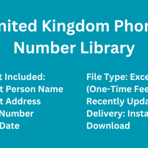 United Kingdom phone number library