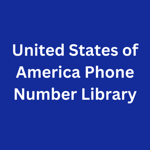 United States of America Phone Number Library