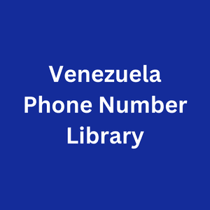 Venezuela Phone Number Library