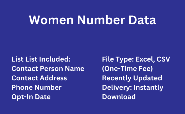 Women Number Data