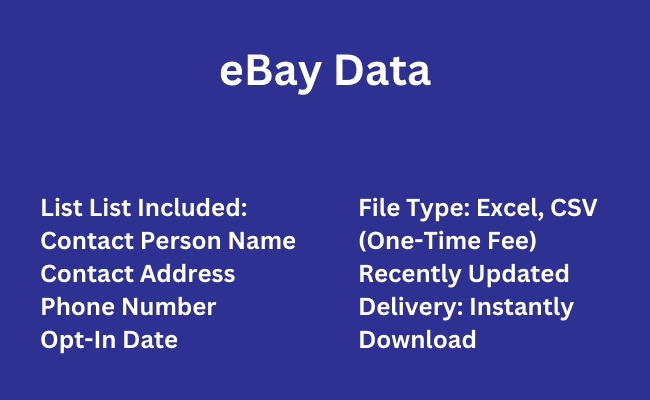 eBay Data